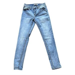 Kancan Estilo light wash mid rise skinny jeans